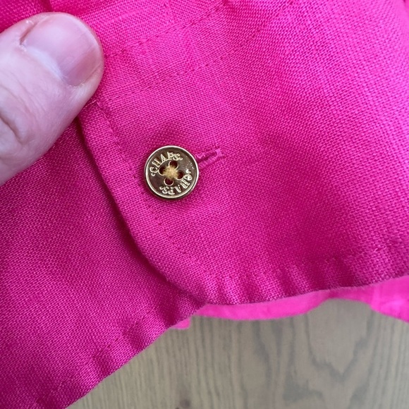 Chaps Classics Linen Button Front Collared Blouse / xlarge - Picture 12 of 13